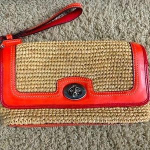 Coach purse/wristlet